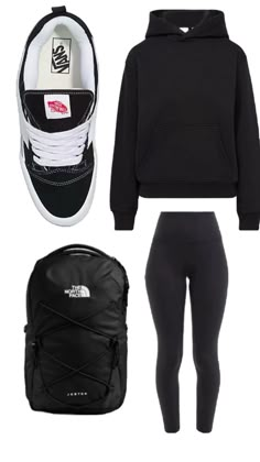 School Fit, 2000s Outfits, Lazy Day Outfits, Simple Trendy Outfits, Cute Everyday Outfits, Sneakers Outfit