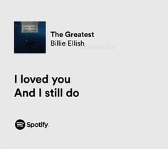 the greatest billie ellis album, i loved you and i still do cover art