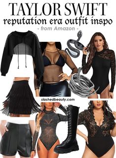 the cover of taylor swift's reputation era outfit inspo, from amazon com