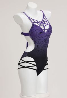 The swimsuit for bat girls Goth Swimsuit, Gothic Swimsuit, Gothic Wardrobe, Swimsuits 2020, Suit Cosplay, Creepypasta Cute, Bat Pattern, Gothic Style, House Stuff