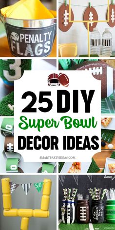 25 diy super bowl decor ideas that are perfect for the football fans in your life