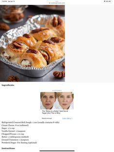 an image of some food that is on top of a website page with the caption's description below it