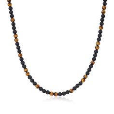 PRICES MAY VARY. Crystal Beaded Necklace: This men's necklace beaded 6mm matte onyx & AA tiger eye crystal beads Available in 4-lengths: 20"(50cm), 22"(55cm), 24"(60cm) and 26"(65cm)—this beaded necklace for men offers flexibility to suit different styles and preferences. Whether you prefer a shorter, more understated look or a longer, more dramatic statement piece, there's an option of this men's onyx necklace to fit your personal style Minimalism Necklace Design: Simple yet elegant, this cryst Beaded Necklace For Men, Tiger Eye Crystal, Minimal Necklace, Crystal Bead Necklace, Stone Beaded Necklace, Onyx Necklace, Necklace Design, Necklace Beaded, Necklace For Men