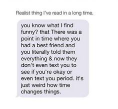 a text message that reads, probably the trust thing i've read you know