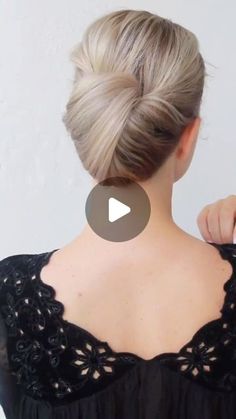 Video Hairstyles, 2023 Hairstyles, Choppy Hairstyles, Updo Tutorial, Easy Bun, Beautiful Braided Hair