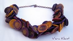 31 amazing polymer clay beads ideas - FImo DIY, polymer clay tutorials Necklace Polymer Clay