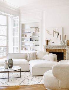 the living room is clean and ready to be used as a place for people to relax