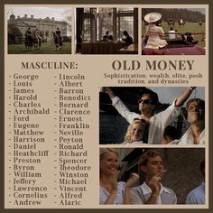 an old money poster with pictures of people