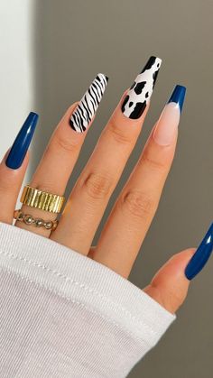 Nails And Rings, Sassy Nails, Colorful Nails, Her Nails, Dope Nail Designs, White Nail, Hot Nails, Beauty Nail