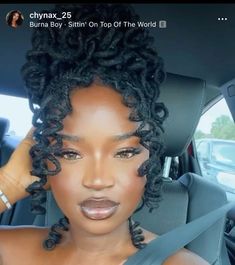 Loc Ponytail With Curls, Loc Curls Updo, Loc Styles Medium Curls, Hairstyles For Dreadlocks For Women, Loc'd Wedding Styles, Bridal Hairstyles For Dreadlocks, Prom Loc Styles For Women, Beautiful Loc Styles, Classy Loc Hairstyles