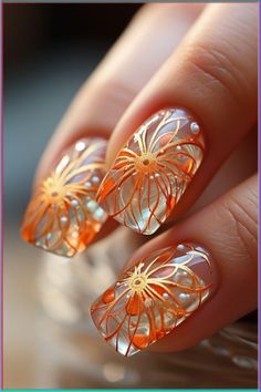 Floral Manicure, Her Nails, Pretty Nail Art Designs, Pretty Nail Art, Nail Designs Spring, Beautiful Nail Art, Nail Inspiration