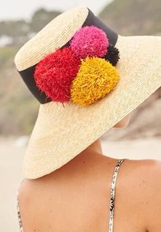 Resort 2023, Hat Collection, 2023 Collection, Shop The Look, Sun Hats, 30 Day, Crochet Hats, Pom Pom