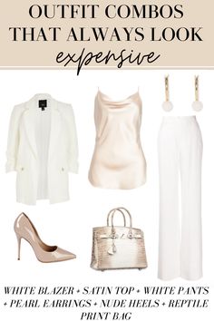 5 Combos That Will Always Look Like Expensive Outfits - MY CHIC OBSESSION Pants Cream