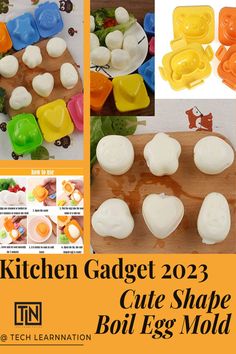 the kitchen gadget 2012 cute shape boil egg molds are ready to bake