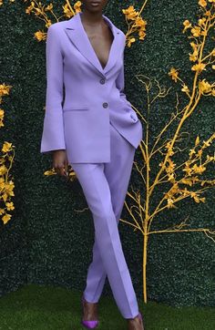 Graduation Suits For Women, Graduation Attire, Graduation Outfit Ideas, Graduation Suits, Purple Suit, Pant Suits For Women, Blazer Outfits For Women, Purple Suits, Purple Outfits