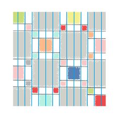 an abstract pattern with squares and rectangles