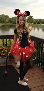 I could be Minnie while Mayson is Mickey this year!!!! Red Minnie Mouse Adult Girls Costume Tutu Ears Tail | eBay Homemade Minnie Mouse Costume, Daily Dress Me, Minnie Mouse Costume, Mouse Costume, Holloween Costume, Diy Halloween Costumes Easy