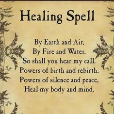 Herb Teas, Beginner Witchcraft, Healing Spell, Healing Rituals, Wicca Recipes, Good Luck Spells