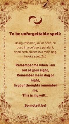 Anyone who’s been in love knows that it is magic. But unfortunately, sometimes as life sets in that magic starts to wear off. If you give this unforgettable spell a try, your man will never want to leave you. For those who are single and wanting to attract your crush, this spell can make him think about you 24/7. Truth Spells, Enchanting Spells, Attract Your Crush, Beauty Spell, Truth Spell, Spells That Actually Work, Witch Spells, Witch Board