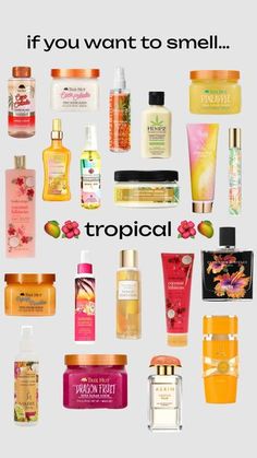 Check out 111sophiaisa's Shuffles Fruity Shower Routine, Kida Disney, Summer Perfume, Fruit Scent, Tropical Scent, Body Hygiene, Perfume Scents