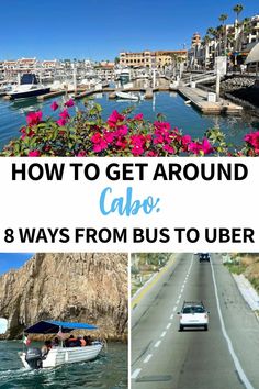 how to get around cabo in 8 ways from bus to user