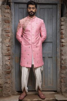 Sashivangapalli Mens Haldi Shoot, Father Son Matching Outfits, Pattu Langa, Indian Groom Wear, Groom Photoshoot, Engagement Outfit