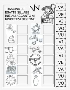 spanish worksheet with pictures and words for children to learn in the language,