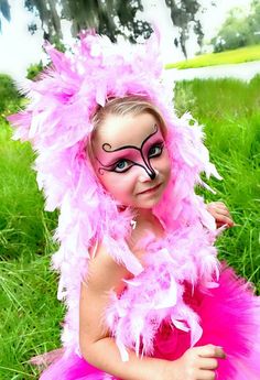 Pink flamingo Flamingo Headpiece, Pink Flamingo Costume, Flamingo Halloween Costume, Flamingo Costume, Pink Tutu Dress, Flamingo Party, Toddler Costumes, Halloween Makeup Looks, Dress Halloween Costume