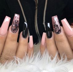 Medium Length Coffin Acrylic Nails, September Nail Ideas, Coffin Nail Ideas, Lily Nails, Coffin Acrylic Nails, Cheetah Print Nails, Nail Art Designs Images, Art Deco Nails, September Nails