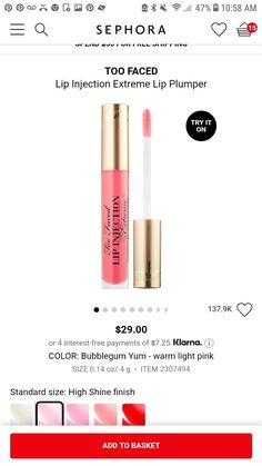 Bubble Gum, Warm Light, Lip Colors, Light Pink