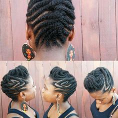 Flat Cornrows, Braided Mohawk, Natural Hair Haircuts, Flat Twist Hairstyles, Black Hair Updo Hairstyles, Flat Twist Updo, Twisted Hair, Short Locs Hairstyles