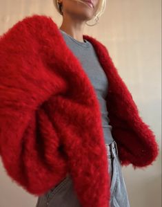 #fluffyjacket #fluffy #lightweightcardigan #oversized #oversizedcardigan #mohair #mohaircardigan #redcardigan #redsweater #redaesthetic #nordicstyle #christmasoutfit #luxurydesign #slowfashion #etsygifts #giftforher #etsyfinds #etsy Red Soft Knit Winter Outerwear, Winter Red Soft Knit Outerwear, Red Knitted Sweater Coat For Winter, Cozy Red Soft Knit Outerwear, One Size Red Knitted Cardigan, Cozy Red Knitted Outerwear, Red Hand Knitted Winter Sweater, Red Hand Knitted Sweater For Winter, Winter Mohair Soft Knit Outerwear