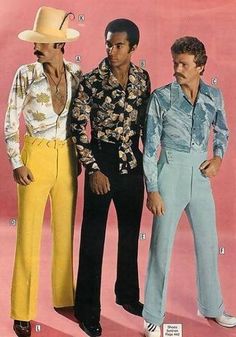 1970s Mens Fashion, 70s Fashion Men, 70s Mens Fashion, Decades Fashion, Disco 70s, 70s Men