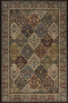 Ancient Garden 57008-3233 Multi Dark Old Rugs, Victorian Rug Patterns, Acadamia Rugs, Persian Hunting Rug, Medevil Rug, Roman Mosaic Rug, Middle East Rugs, Tudor Rugs, Ancient Garden