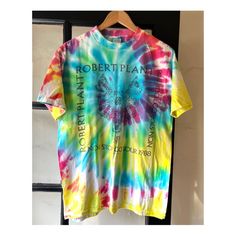 Rare Vintage Original Authentic Robert Plant Non Stop Go Tour Tee In Excellent Vintage Condition. Colors Are So Vibrant On This Rad Tie Dye Tee. Many Many Years To Go! Or To Preserve! Tag Shows Size Xl But It’s More Of A Men’s Size Medium Standard Tee. Pure Cotton So It Must Have Shrunk Over Time, Also The Tag Is A Vintage 80’s Size. Makes An Excellent Gift! Robert Plant, Non Stop, Pure Cotton, Must Haves, Tie Dye, Tee Shirts, Dye, Mens Shirts, Man Shop