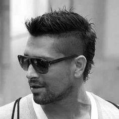 Fohawk Haircut, Faux Mohawk, Trending Hairstyles For Men, Mens Hairstyles Fade, Faux Hawk Hairstyles