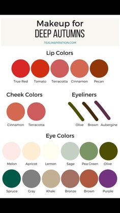 Colour Palette Autumn, Warm Skin Tone Colors, Palette Autumn, Deep Autumn Palette, Warm Skin Tone