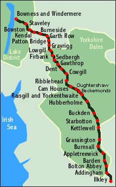 a map of the great britain with roads and major cities on it's sides