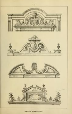 Architecture Antique, Architecture Drawing Art, Classic Architecture, Elements Of Style, Classical Architecture, Ancient Architecture, Architectural Drawings