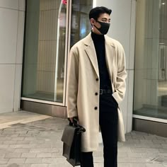 Korean Winter Outfits Men, Outfits Ideas Korean, Winter Outfits Aesthetic Korean, Korean Black Outfit, Outfits Aesthetic Korean, Korean Men Suit, Outfits Aesthetic Dress, Dress Outfits Korean, Korean Aesthetic Outfits