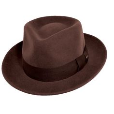 Crushable, Water Repellent Wool Felt Fedora with 2 3/8" Brim | 16-Ligne Grosgrain Band Sold by Color | Black, Grey, Khaki: Size Pack: 1/S, 2/M, 2/L, 1/XL - Chocolate, Olive: Size Pack: 2/M, 3/L, 1/XL Also Sold by Size M-XL Luxury Men's Curved Brim Panama Hat, Luxury Wool Western Fedora, Luxury Brimmed Gentleman's Fedora, Rugged Leather Wide-brim Fedora, Men's Fedoras Hats Over $275.00, Wool Fedora Hat, Manly Stuff, Wool Fedora, Felt Fedora