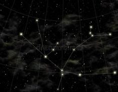 the night sky with many stars and lines in it royalty illustration stock images, illustrations