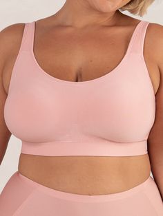 Truekind® Everyday Comfort Straps Wireless Shaping Bra Racerback Sports Bra, Wireless Bra, Support Bras, Bra Straps, Bra Styles, Second Skin, Shapewear, Everyday Essentials Products, Apparel Accessories