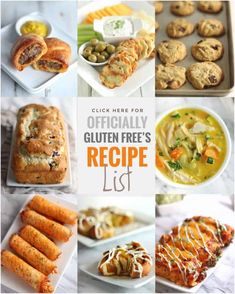 the ultimate gluten free recipe list