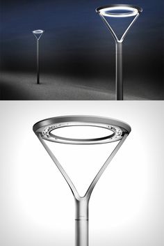 three different views of an outdoor light fixture and the same one in black and white