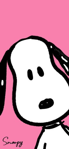 a drawing of a snoopy dog with a black and white scarf around its neck