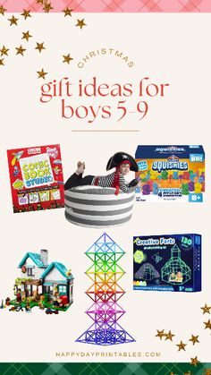 Fun-Filled Gift Guide for Boys: Building Adventures and Squishy Surprises! From fort building sets to a storage bean bag chair – this gift guide designed for adventure, creativity, and, of course, a whole lot of fun. Get ready to see those smiles and hear those giggles as your boy unwraps these exciting gifts. Happy gifting! Top Gifts For Boys, Gift Ideas For Boys, Fort Building, Gift Guide Design, Best Gifts For Boys, Bean Bag Chairs, Bag Chairs, Christmas Gifts For Boys