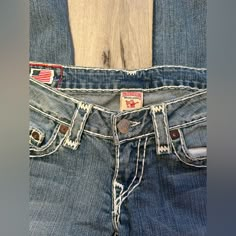 Never Worn Trying To Sell Them Because They’re Too Small . True Religion Jeans Low Rise, True Religion Jeans Flare, True Religion Shirts Women, True Religion Shirt, Jeans True Religion Woman, Xmas Wishlist, Jeans Y2k, True Religion Jeans, Cool Fits