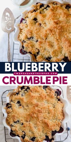 Looking for a simple 4th of July dessert? This Blueberry Crumble Pie is best served with a scoop of vanilla ice cream or a dollop of whipped cream! This homemade blueberry pie recipe also makes a great summer dessert idea! Easy Blueberry Pie Recipe, Pie Crumble Topping, Blueberry Crumble Pie, Easy Blueberry Pie, Blueberry Pie Recipe, Crumble Pie, Summer Pie, Peach Crumble, Comfort Desserts