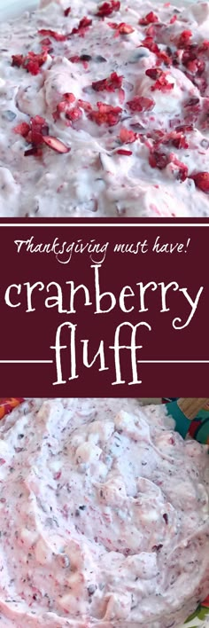 this cranberry fluff recipe is so delicious and easy to make